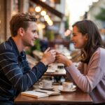 Slow dating : un couple amoureux